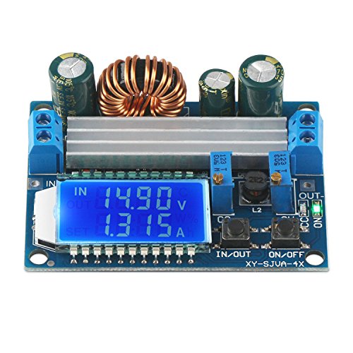 Buck Boost Converter Droking Auto Buck-Boost Board DC 5.5-30V 12v a DC 0.5-30V 5V 24V Voltaje de corriente constante ajustable Step UP Down Regulador de voltaje 4A 50W Módulo de fuente de alimentación
