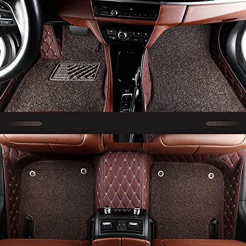 Pangtyus Tapis de Sol de Voiture,pour Nissan Navara NP300 D23 2015 2016 2017 2018 2019,revêtements de Sol Tapis Accessoires d'intérieur automatiques personnalisés Cover