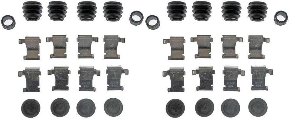 2pcs Front Rear Disc Brake Hardware Kit,Brake Hardware,Automotive Replacement Brake Disc Hardware Kits for Chevrolet Silverado 2500 for Chevrolet Silverado 2500 HD 2011