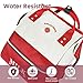 ZOMAKE 15.6 Inch Travel Laptop Backpack for Women Men - Anti Theft Water Resistant Bag Daypack - Computer Bag Business Work Cute Backpacks(Strawberry)