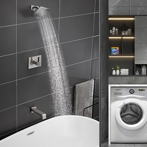 Lista de Juegos de grifería para bañera y ducha los 10 mejores. 5 Juegos de grifería para bañera y ducha marca SOOOHOT (2)