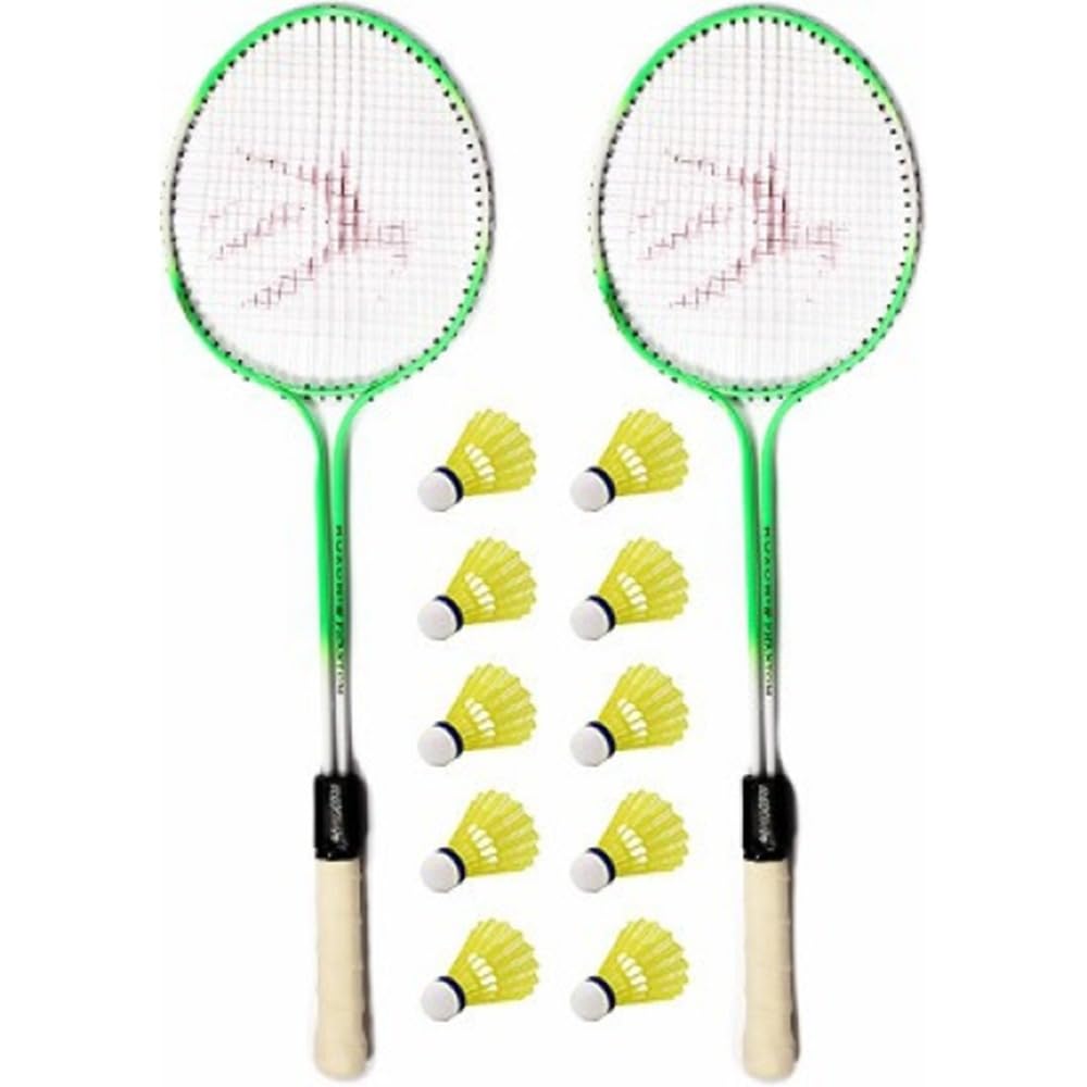 See full amazon price history chart for CLOVERBYTE Multicolour Badminton kit Set of 2 Piece Racquet with 10 Piece Plastic Shuttlecock Badminton Kit CLOVERBYTE Multicolour Badminton kit Set of 2 Piece Racquet with 10 Piece Plastic Shuttlecock Badminton Kit (B0C9CGQCHY) Amazon Price History, Amazon Price Tracker