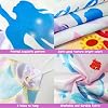 iPartycool Mermaid Toss Game, Mermaid Birthday Party Games, Mermaid Bean Bag Toss Games, Mermaid Party Supplies, Mermaid Backdrop Mermaid Party Games for Kids Adults Outside Activities Outdoor Games