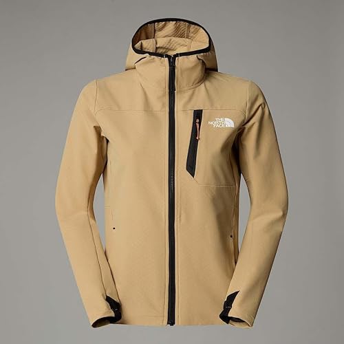 The North Face Women's Mountain Athletics Softshell Jacket, Khaki Stone, M
