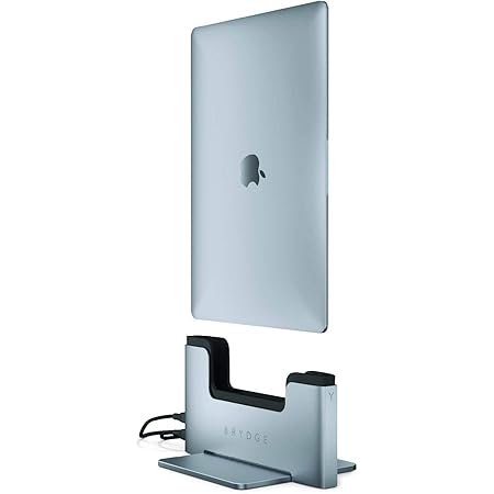 Amazon Com Brydge Vertical Dock Compatible With 13 Inch Macbook Pro With Touch Bar 16 2 X Thunderbolt 3 Ports Space Gray Computers Accessories Amazon Com Brydge Vertical Dock Compatible With 13 Inch Macbook Pro With Touch Bar 16 2 X Thunderbolt 3 Ports Space Gray Computers Accessories