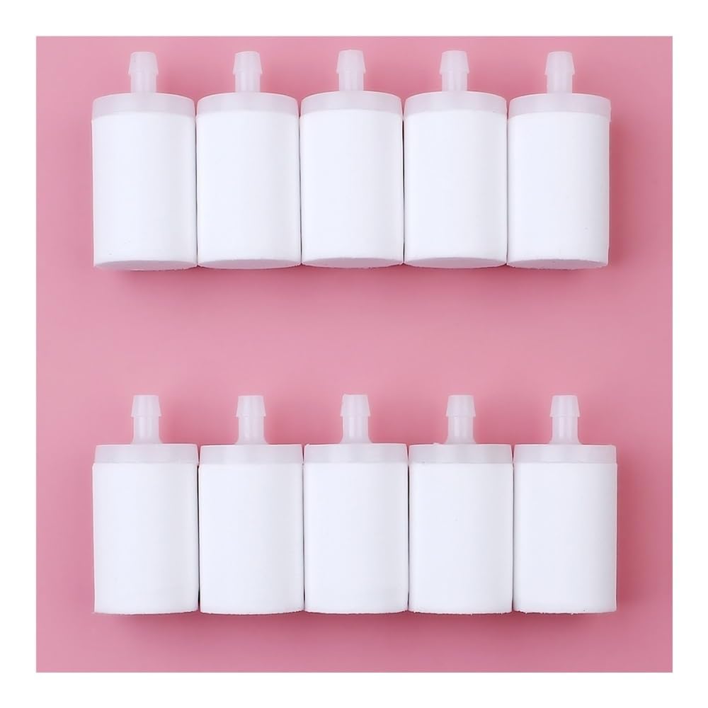 Filtre à carburant pour tronçonneuse 50 51 55 lot de 10 pièces de rechange
