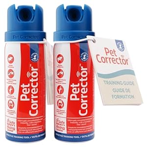 Pet Corrector Dog Trainer – Stops Barking, Jumping Up, Food Stealing, Furniture Deterrent, Dog Fights & Dog Attacks. Help Control Your Pets Unwanted Behaviour. Humane, Safe & Effective (30ml, 2-pack)