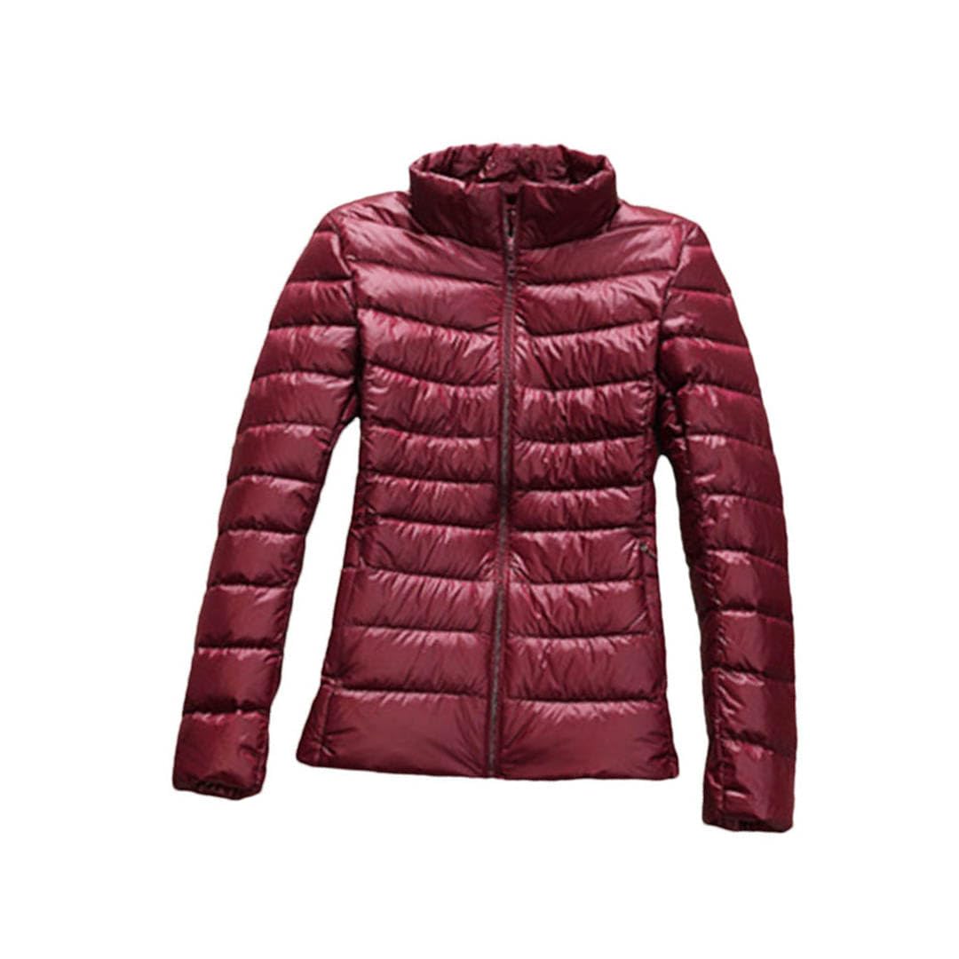 Large Size Thin Down Jacket Autumn And Winter Slim Short Hooded Warm White Duck Down Jacket