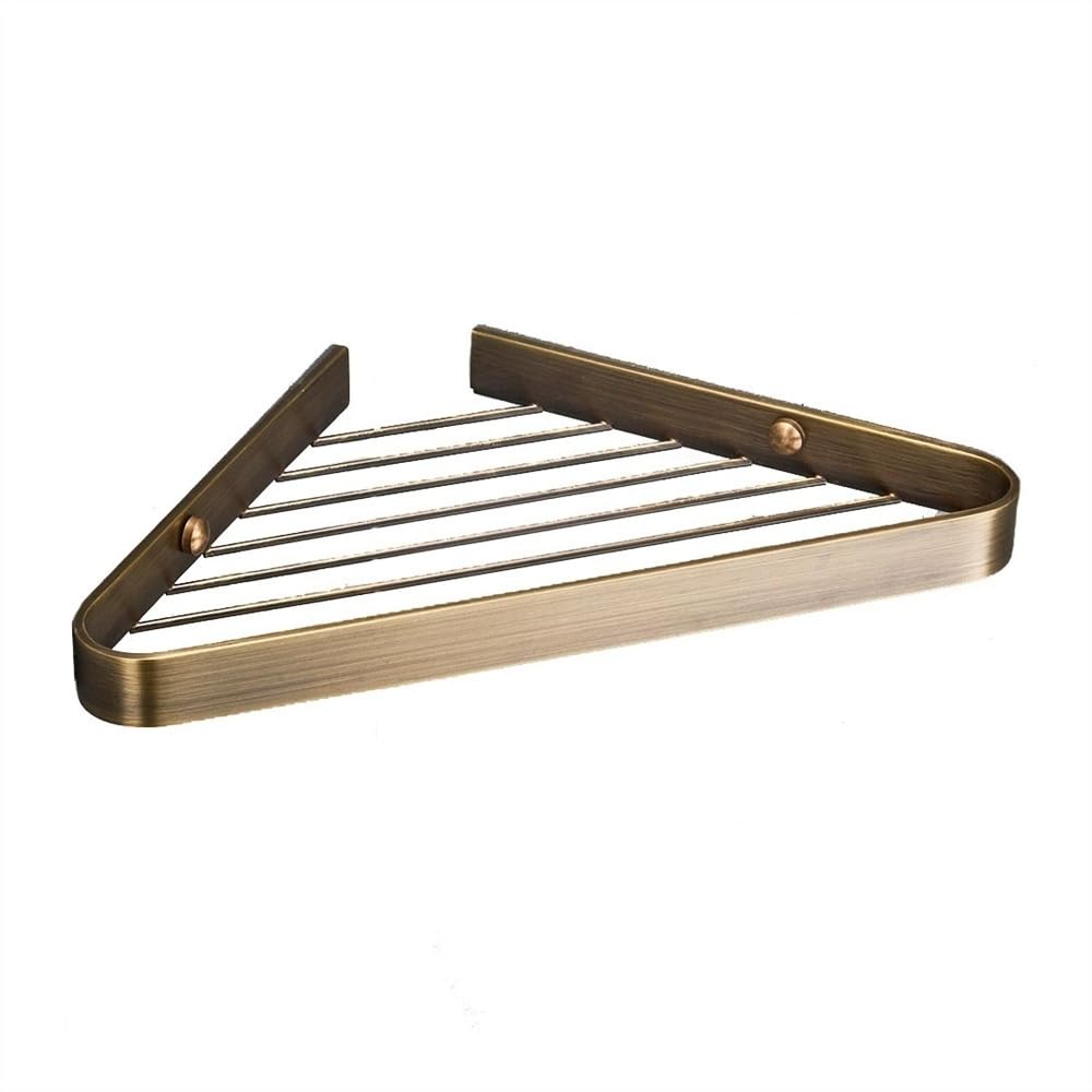 CGKs6anmU Bathroom Shelf Corner Shower Caddy Triangle Metal Shower Shelf Wall Mounted Shower Rack Organizer for Inside Shower