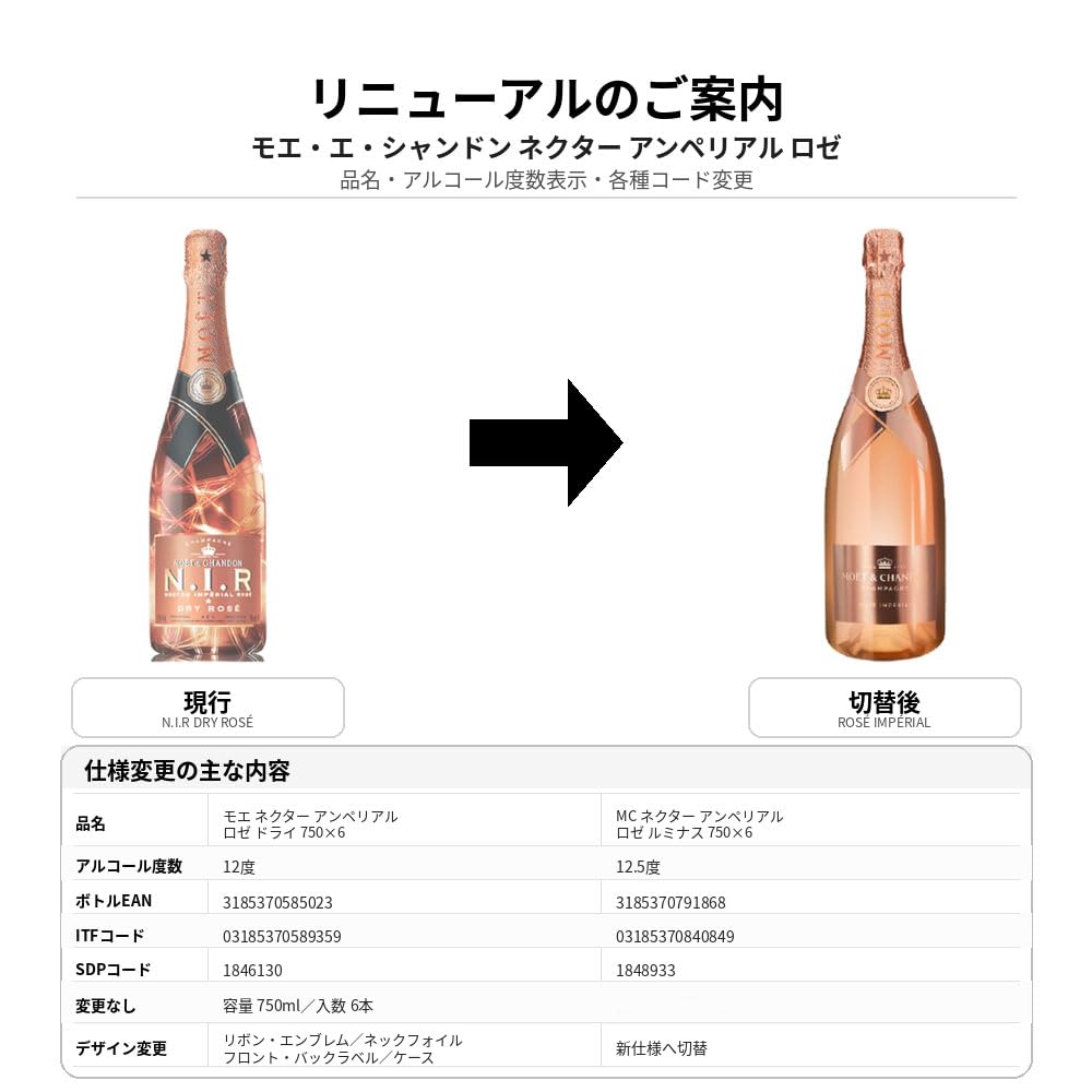 Amazon.co.jp: [光るモエ] モエ・エ・シャンドン ネクター
