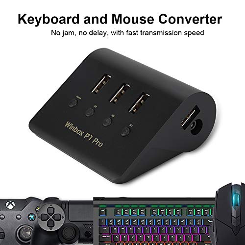 Image of Tangxi Keyboard & Mouse Converter Adapter for P1 Pro /Switch /ONE,Included USB Sync Cable for Controller,Support 3.5mm Headphone