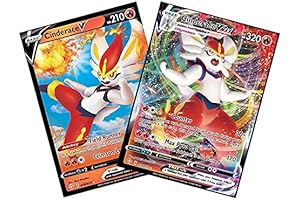 Cinderace V and VMAX Shining Fates Ultra Rare Card Lot