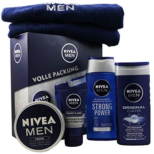 Preisvergleich Produktbild Nivea Geschenkset Volle Packung, 5 teilig für Männer