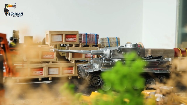 Mato MT053 – Secchio In Metallo Scala 1/16 Per Carro Armato RC German Tiger 1 – Parte Di Dettaglio - 3