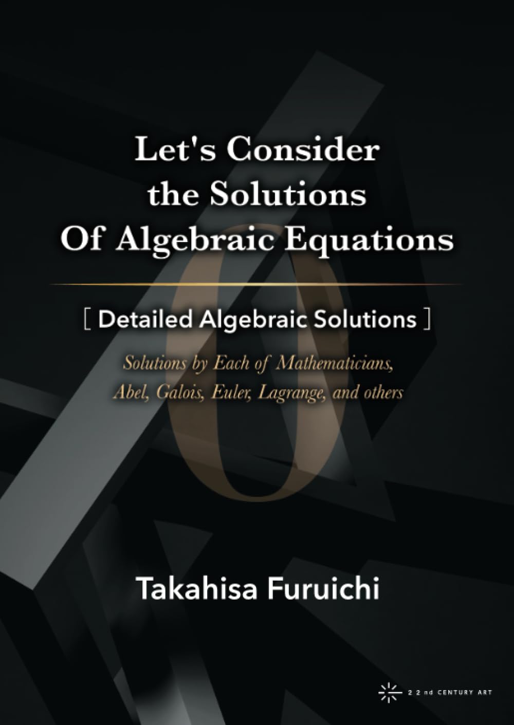 Amazon.co.jp: Let's Consider the Solutions Of Algebraic Equations