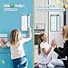 Upgraded Slider Dry Erase Chore Chart for Kids, Magnetic Kids Chore Chart for 2 Kids, Reusable Morning/Bedtime Routine Chart for Kids Toddlers Teens Adult, Visual Schedule for Kids with Autism