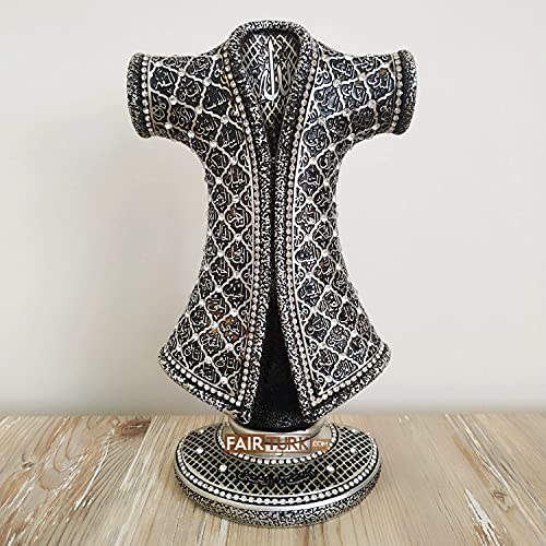 LaModaHome Turkish Caftan Design Islamic Gift in Silver Color for Home