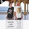 Varsany Personalised Oversized T Shirt for Adults Unisex Relaxed Fit Top Customise With Any Text And Photo, Long-Lasting Print XXL #5