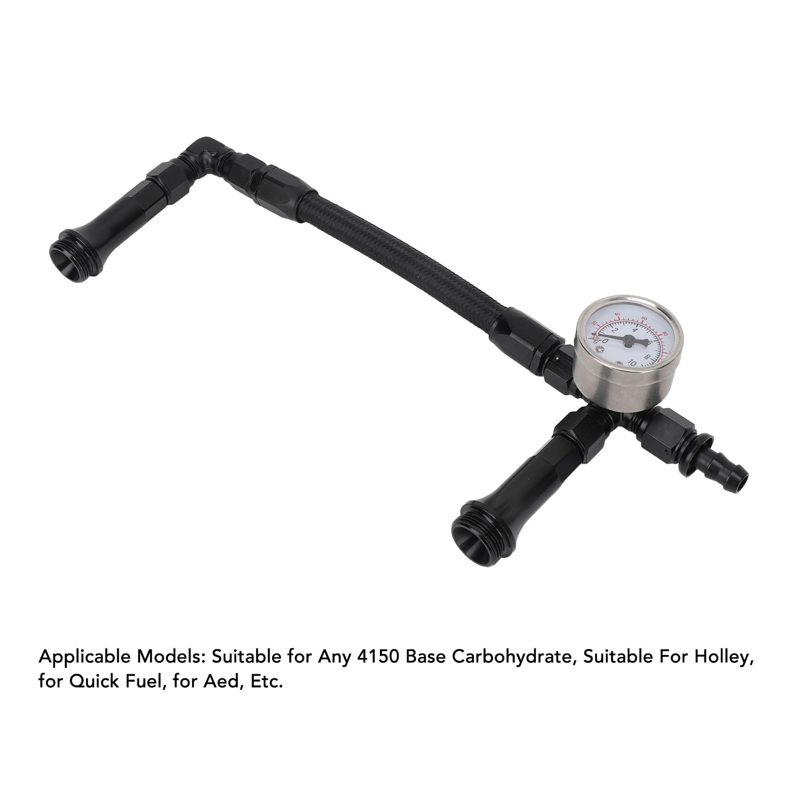 Reemplazo de la Línea de de Kit de Reparación de la Manguera de Dual Ingesta 4150 Cancurero con Fibra de Nylon para Quick Fuel AED (AN6)