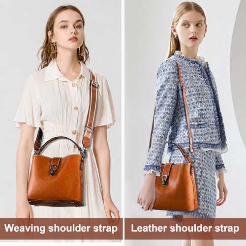 Yonami Genuine Leather Purses - Women's Designer Crossbody Bags – Small Purses for Women, Women's Shoulder Handbags2