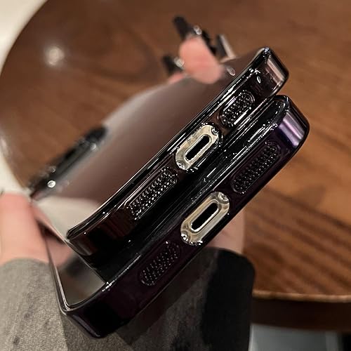 Étui de téléphone iPhone 12 Pro ENILSA rouge avec protection d'objectif en métal