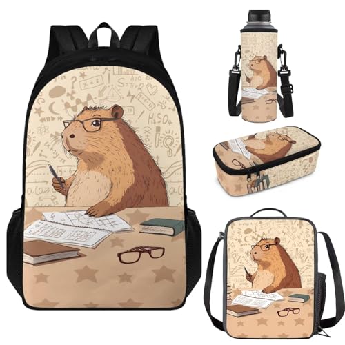 Sac à dos d'école enfants finis le mal de dos avec ce lot de 4 tendance