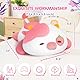 Mewaii Süßes Erdbeer-Kuh Kuscheltier Plüschkissen für Kinder,Weiche 33 cm Kuscheltiere,Kawaii Plüschtier Kuh,Entspannungs und Dekorationskissen für Mädchen