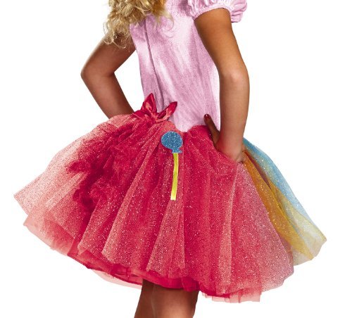 Hasbro's My Little Pony Pinkie Pie Tutu Prestige Girls Costume, Medium/7-8 #TOP1