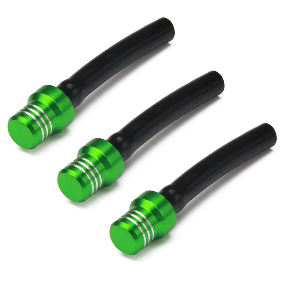 WENINETIES 5pcs Motorcycle Fuel Tank Cap Valve for honda gl1800 gold flügel goldwing 2003 f6b 2017 2011-2016, Motorcycle Fuel Cap Breather Pipe Prevents Petrol Leakage,Green