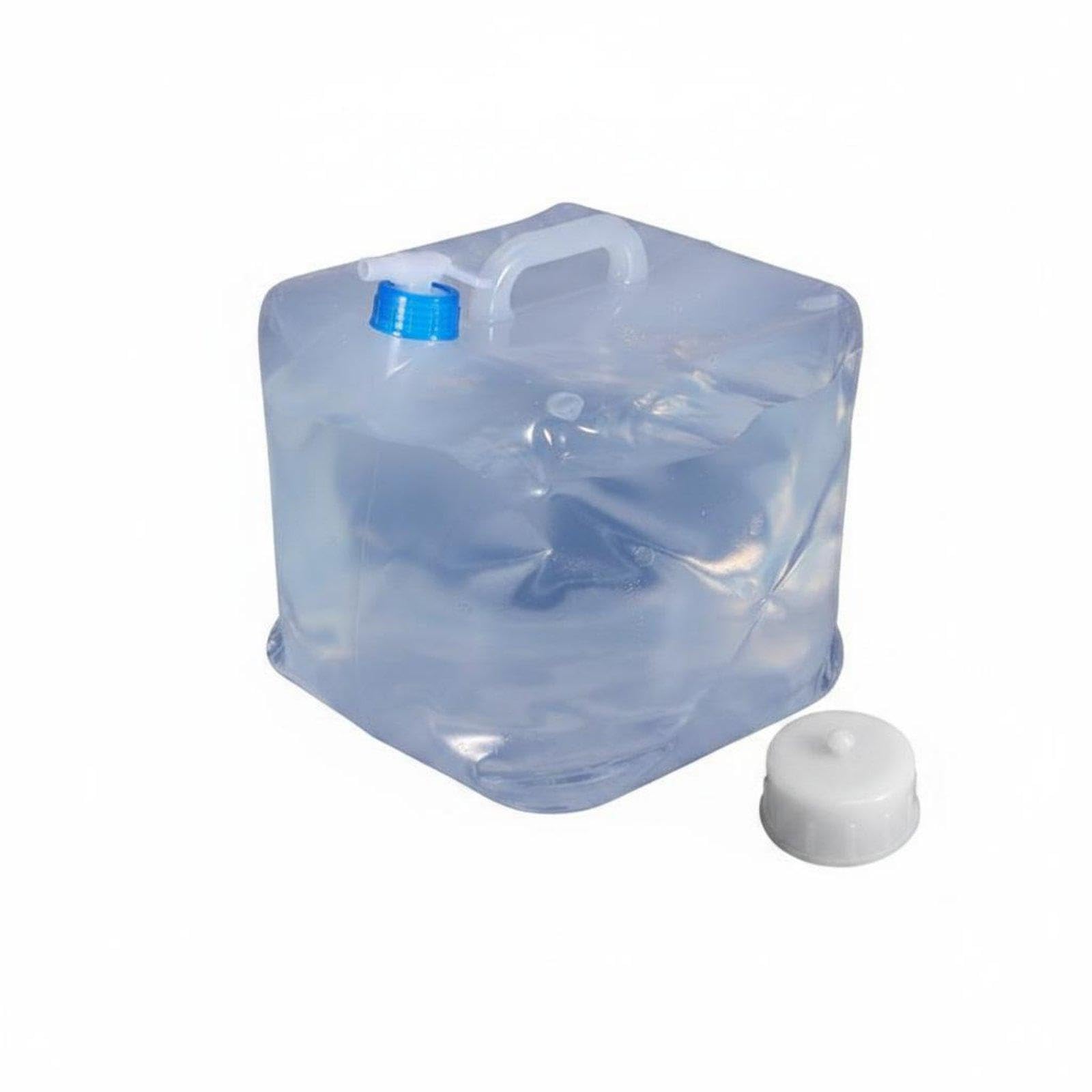 Foldable Water Tank Food Grade Foldable Water Container Lightweight for Travel, Road Trip 10L Faucet and Lid|Pet Supplies| Dog Supplies| Dishes Feeders & Fountains-image-16