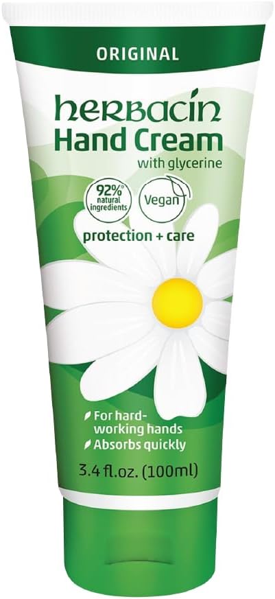 Herbacin Kamille Hand Cream, 3.4 Fl Oz (Pack of 3)
