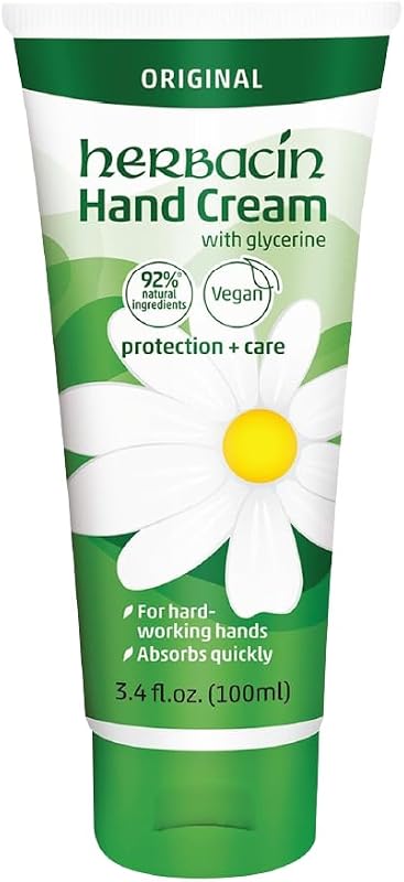 Herbacin Kamille Hand Cream, 3.4 Fl Oz (Pack of 3)