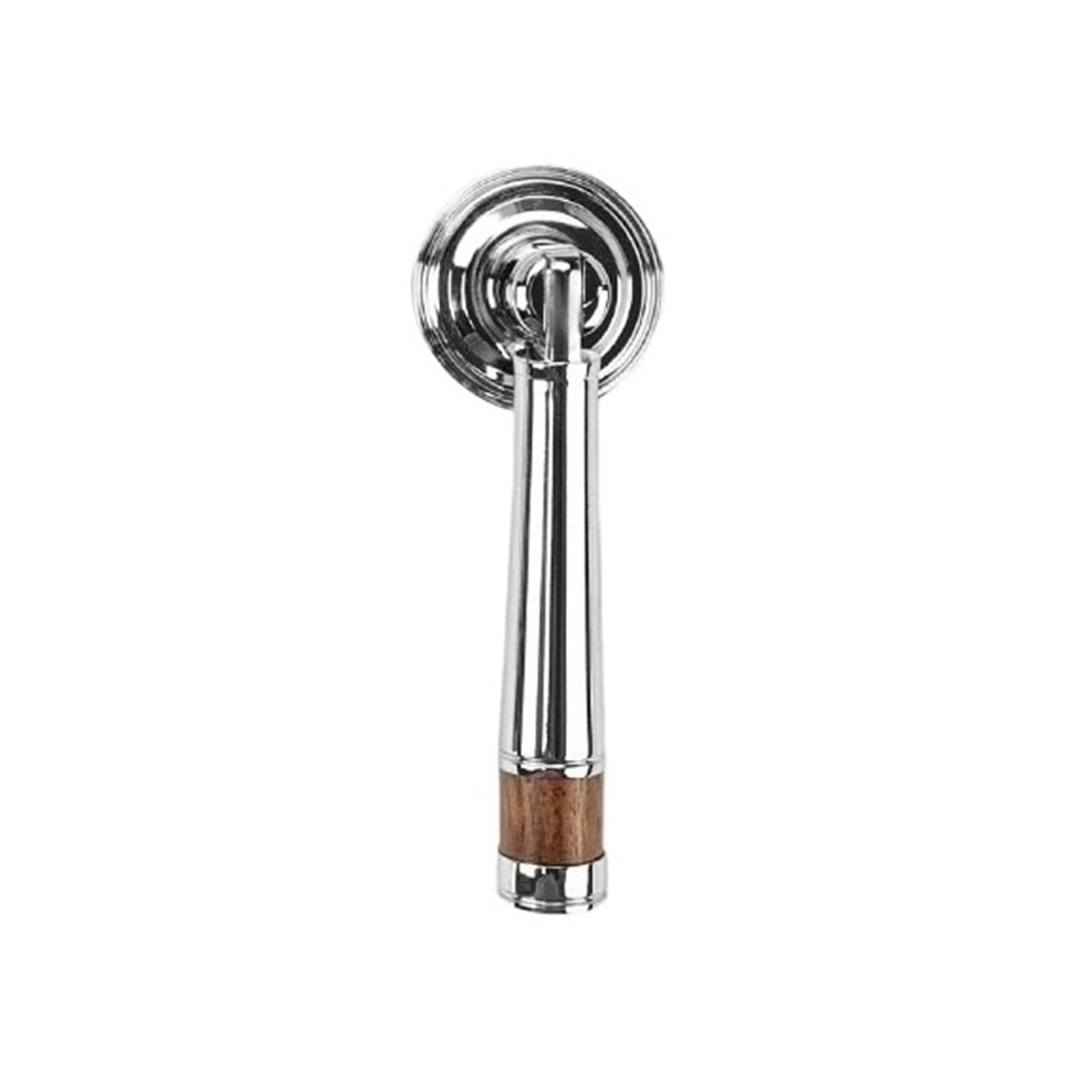 Round Cabinet Knob, For Drawer Furniture, Walnut Brass Single Hole Gold