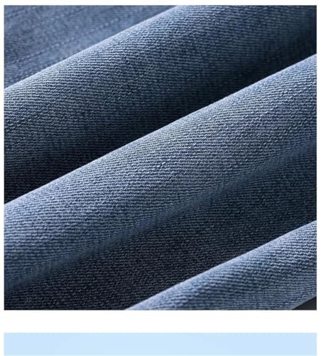 Men's Stylish Stretch Classic Business Straight-Leg Jeans, Casual Denim high Street Style3