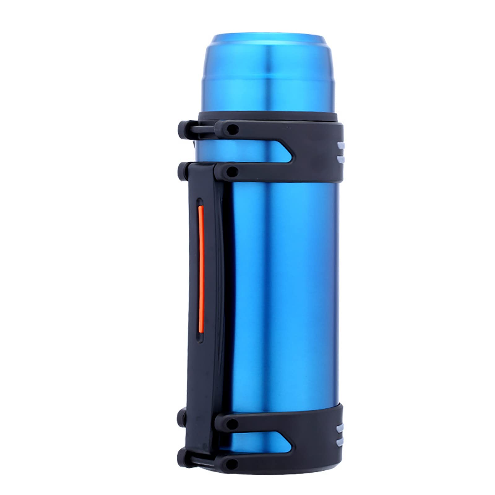 Acero Inoxidable Termo 5ml, Termo de Vacío de Doble Pared, para bebidas calientes y frías, botella de café portátil, taza de café de viaje, botella de agua aislada (Rojo) (blue,3000ml)