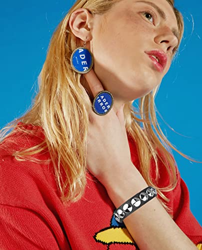 Firazio 10 Pieces Punk Studded Bracelet Black Leather Rivet Bracelet Cuff Wrap Bangle For Women Men Snap Button Goth Rock Wristband Bracelet Unisex For Halloween Party Favors Accessories #TOP4