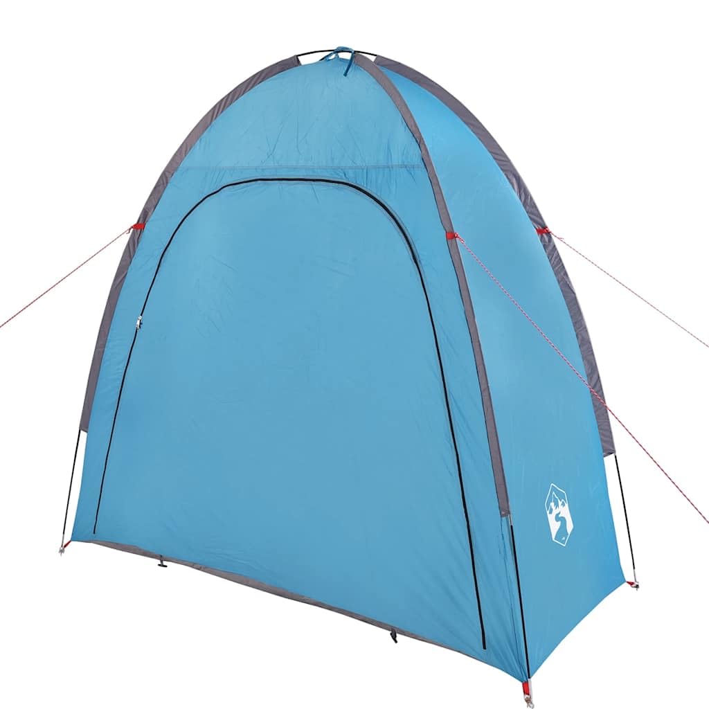 Tenda da campeggio, 200 x 163 x 190 cm, tenda con borsa per il trasporto, tenda leggera in poliestere con aste in fibra di vetro, per esterni e giardino, grigio e arancione