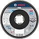 Bosch 1x PRO Metal X571 Fächerschleifscheibe, abgewinkelte Ausführung für X-Lock (für Stahl, Edelstahl, Ø 125 mm, Körnung 40, Professional Zubehör Kleiner Winkelschleifer)