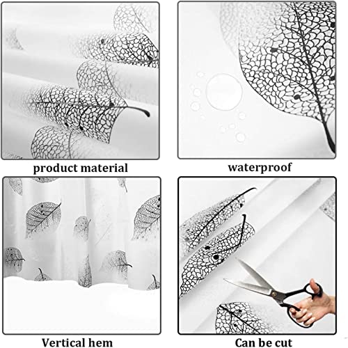 Celberena Shower Curtain Liner 72X80 Inchs, Peva Bathroom Plastic Shower Curtains Waterproof Decor Farmhouse Shower Curtain Set With 12 Pack Plastic Hooks #TOP3