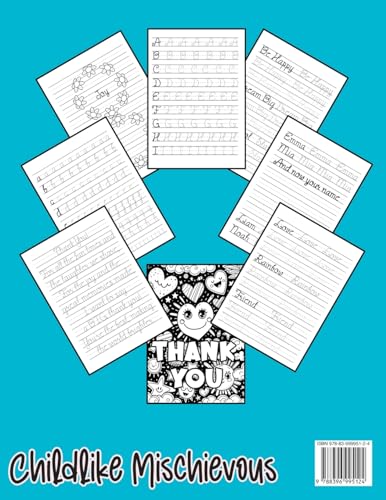Calligraphy for Kids: Handwriting Learning Practice Workbook Tracing Book, Homeschool Adventure in Lettering and Alphabet Writing - Image 2