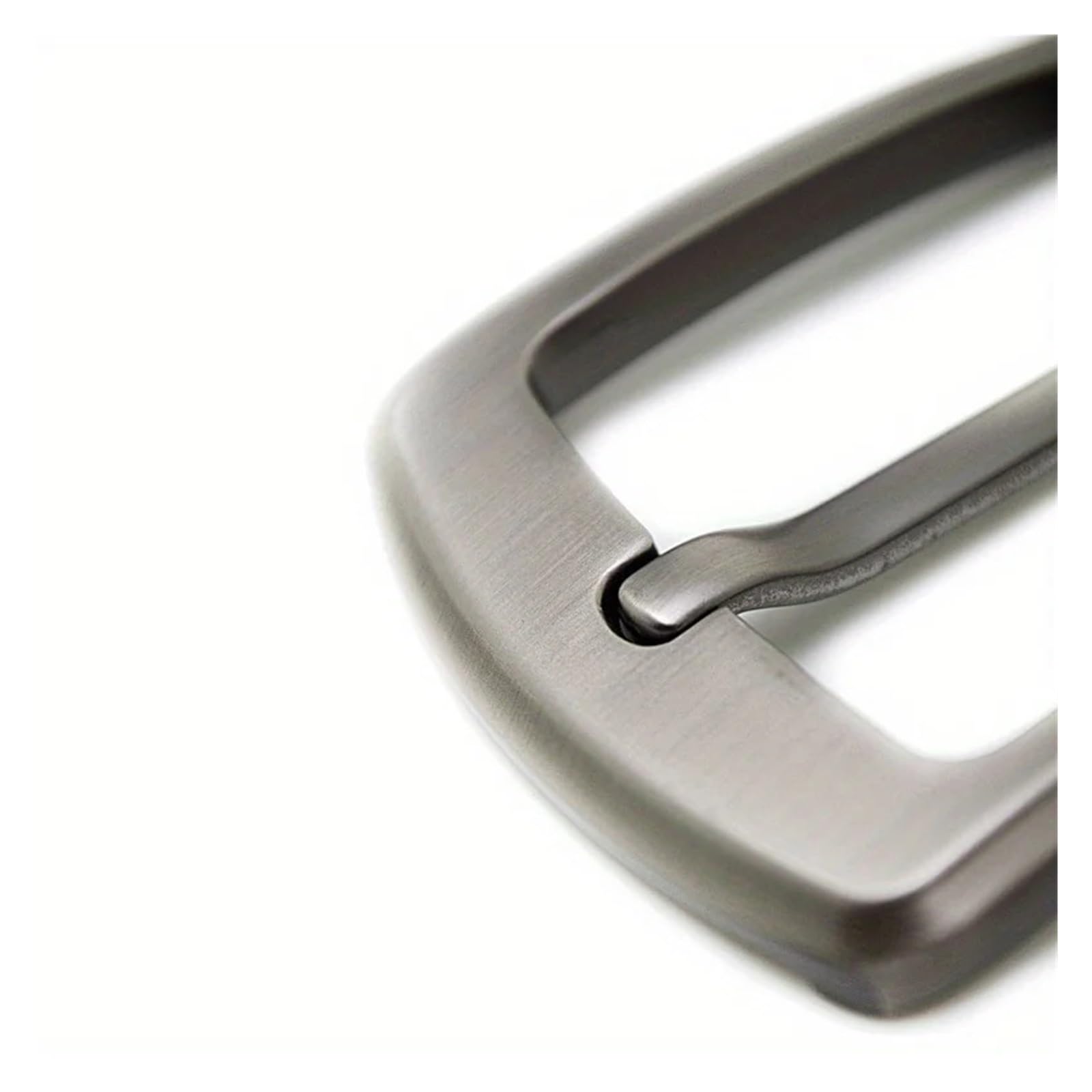 Schnallen Ersatz, 2 Stück 40 mm Zinklegierung Herren-Freizeitgürtelschnallen-Endsteg-Fersen-Einzelstift for Bastelarbeiten