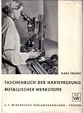  Taschenbuch der Härteprüfung metallischer Werkstoffe