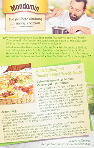 Mondamin Soßenbinder für Gemüse für Soßen ohne Klümpchen mit Gemüse und Kräutern 250 g 1 Stück - Image 4