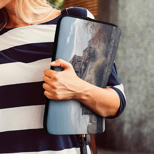 Funda para computadora impermeable de 17 pulgadas con protección total contra golpes y caídas 7