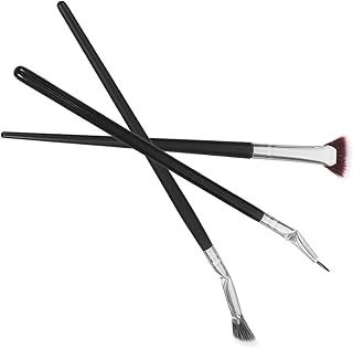 Juego de 10 brochas de maquillaje etiquetadas...