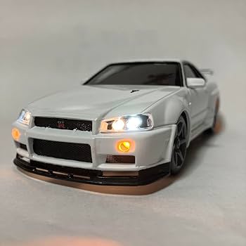 ミニッツ　R34 スカイライン　ボディ Amazon.co.jp: ミニッツ AWD GTR R34 ボディとホイールとボディ