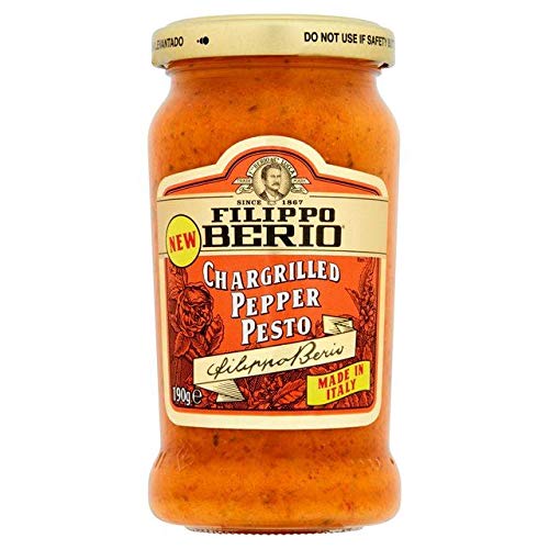 Filippo Berio Chargrilled Pepper Pesto - 190g - Pack of 1