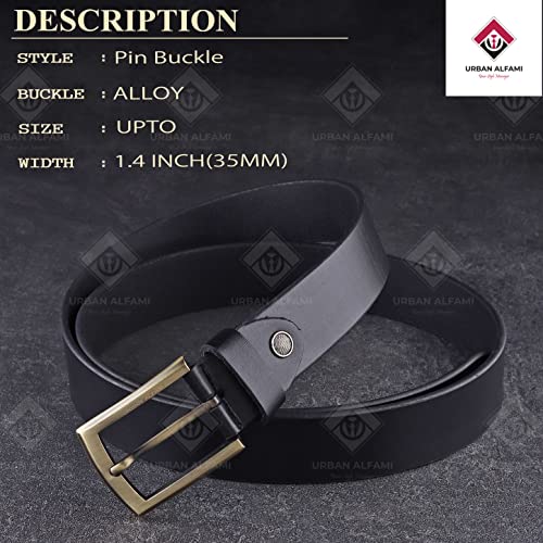 Image of Urban alfami Genuine Leather Belt for Men | JS | Size 28-46