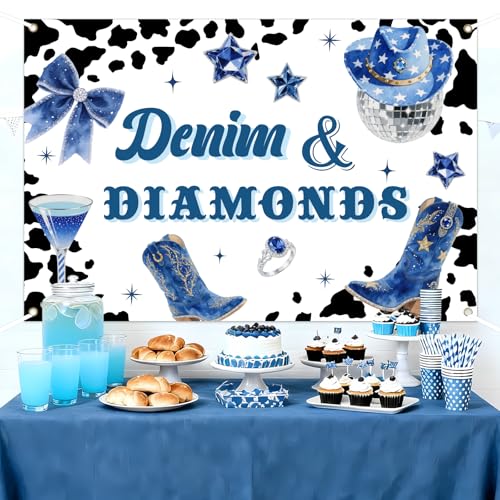 Fondo fotográfico Denim y Diamantes 5x3 ft miniatura 2