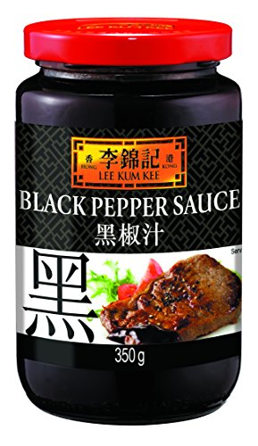 Lee Kum Kee Salsa de Pimienta - 3 Paquetes de 350 gr - Total: 1050 gr